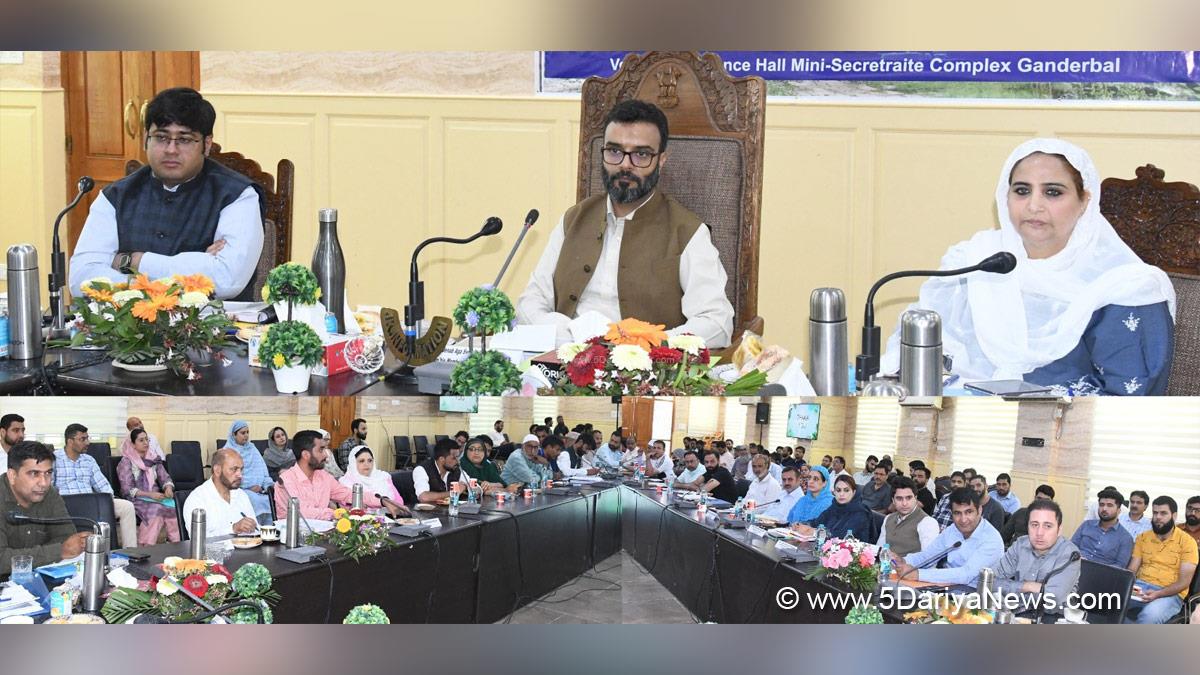 Jatin Kishore, Ganderbal, Deputy Commissioner Ganderbal, Kashmir, Jammu And Kashmir, Jammu, District Administration Ganderbal, Aga Syed Ruhullah Mehdi, Jammu and Kashmir National Conference, National Conference