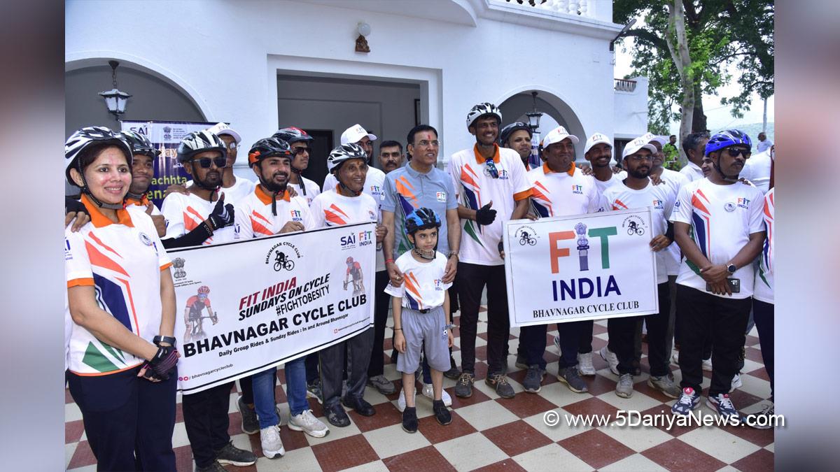 Mansukh Mandaviya, Dr Mansukh Mandaviya, BJP, Bharatiya Janata Party, Swachhta Senanis, Fit India Sundays