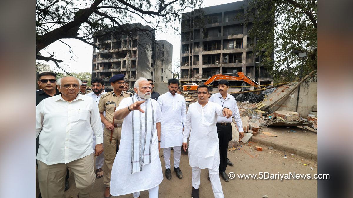 Narendra Modi, Modi, BJP, Bharatiya Janata Party, Prime Minister of India, Prime Minister, Narendra Damodardas Modi, Kinjarapu Rammohan Naidu, Kinjarapu Ram Mohan Naidu, Ram Mohan Naidu, Bhupendra Patel, Bhupendrabhai Rajnikantbhai Patel, Chief Minister of Gujarat, Ahmedabad Air Crash, Air India, Air India Plane Crash, Ahmedabad Plane Crash