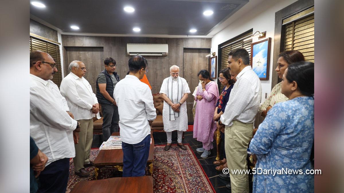 Narendra Modi, Modi, BJP, Bharatiya Janata Party, Prime Minister of India, Prime Minister, Narendra Damodardas Modi, Bhupendra Patel, Bhupendrabhai Rajnikantbhai Patel, Chief Minister of Gujarat, Ahmedabad Air Crash, Air India, Air India Plane Crash, Ahmedabad Plane Crash, Vijay Rupani