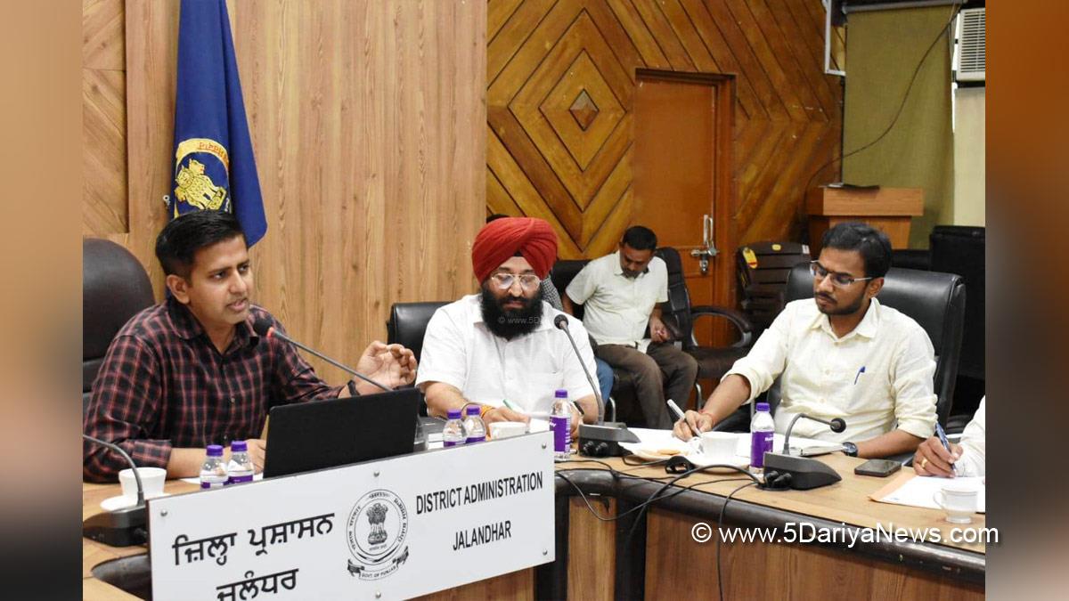 Himanshu Aggarwal, Dr Himanshu Aggarwal, DC Jalandhar, Jalandhar, Deputy Commissioner Jalandhar