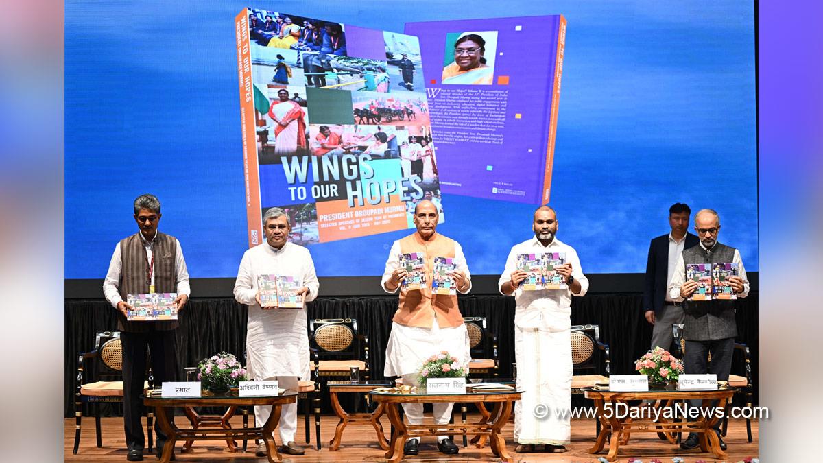 Rajnath Singh, Union Defence Minister, Defence Minister of India, BJP, Bharatiya Janata Party, Ashwini Vaishnaw, Dr Loganathan Murugan, Dr L Murugan
