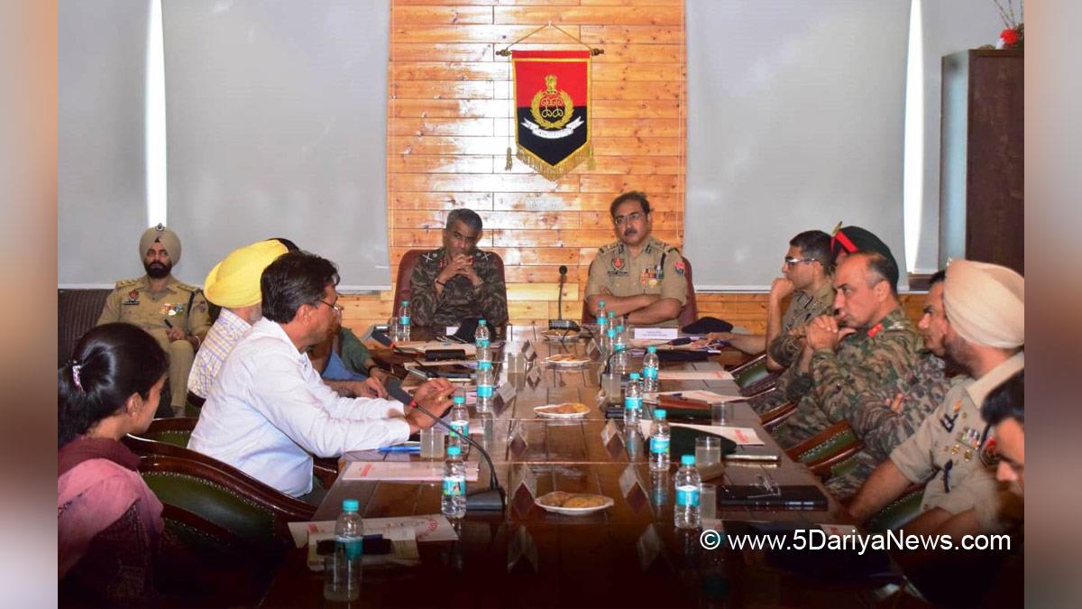 Arpit Shukla, Special Director General of Police, Special DGP, Special DGP Arpit Shukla, Police, Punjab Police, Pathankot