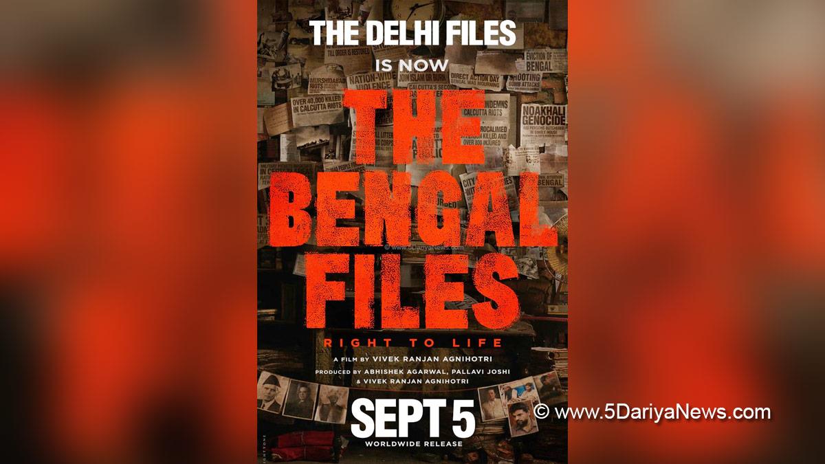 Bollywood, Vivek Ranjan Agnihotri, Vivek Agnihotri, The Delhi Files, The Bengal Files, The Bengal Files Release Date, The Bengal Files Movie