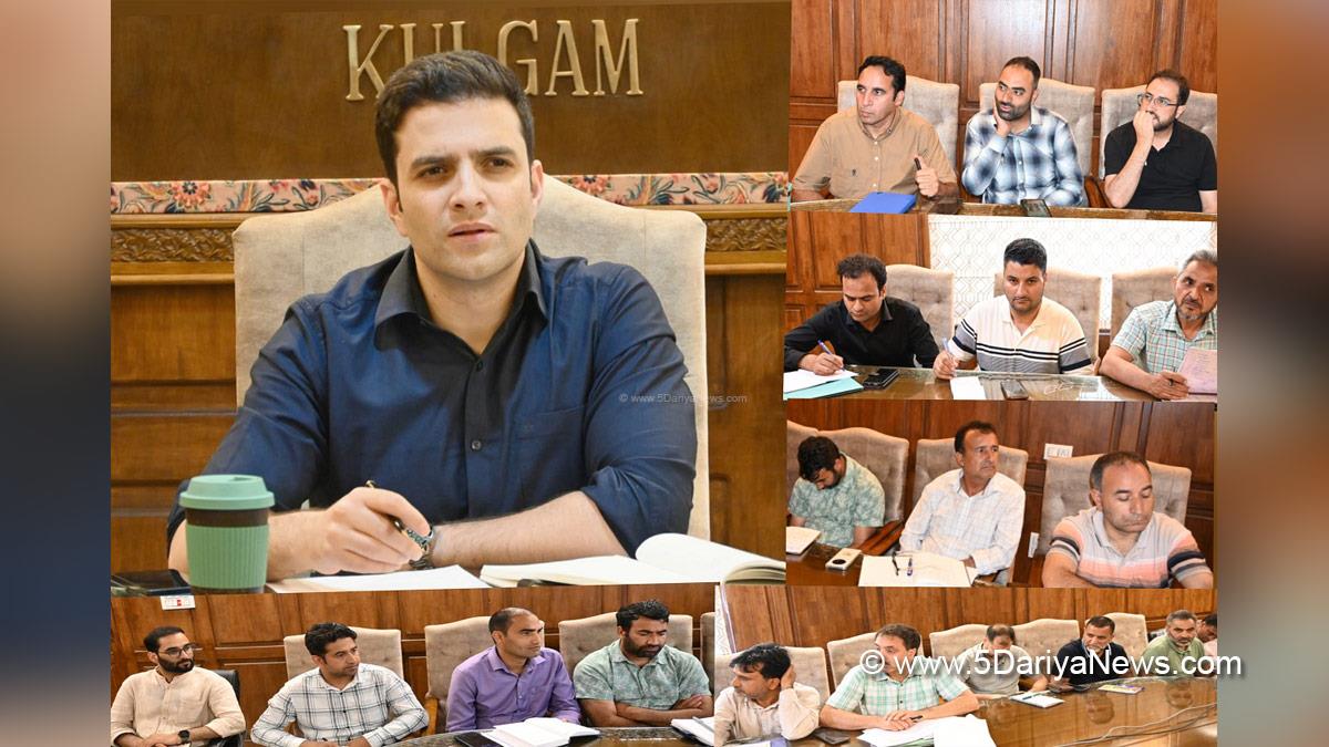 Athar Aamir Khan, Kulgam, Deputy Commissioner Kulgam, Kashmir, Jammu And Kashmir, Jammu, District Administration Kulgam