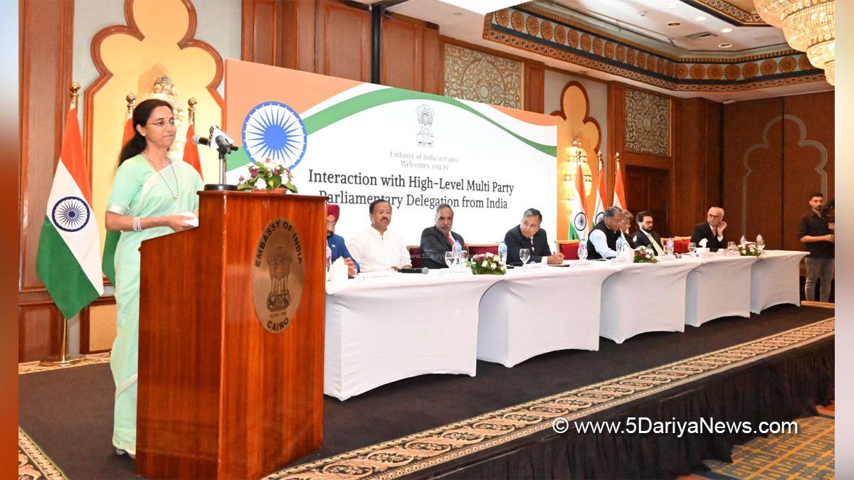 Operation Sindoor Outreach, Operation Sindoor, India Pakistan Conflict, Pakistan Drone Attack, Indian Army Response, Line of Control, LoC, Indian Air Defence, Pakistan Missile Strike, Indo Pak Border Tensions, Supriya Sule, Cairo, Anurag Thakur, Vellamvelly Muraleedharan, Manish Tewari, Anand Sharma