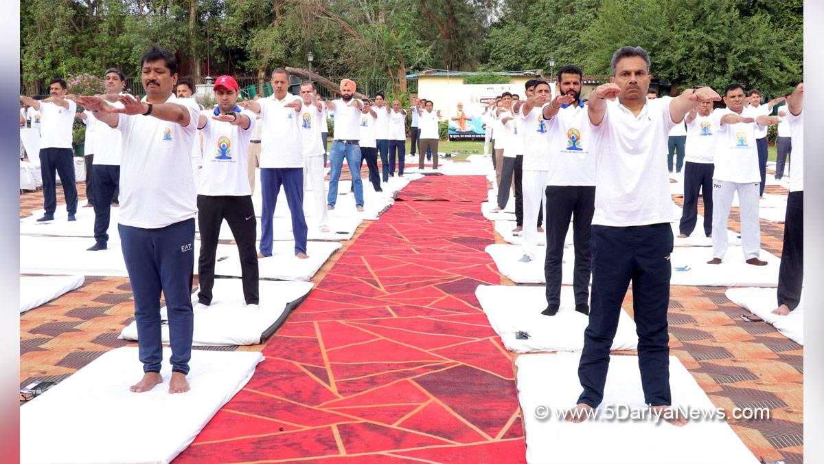 Anurag Rastogi, Chief Secretary Haryana, Haryana, 11th International Yoga Day