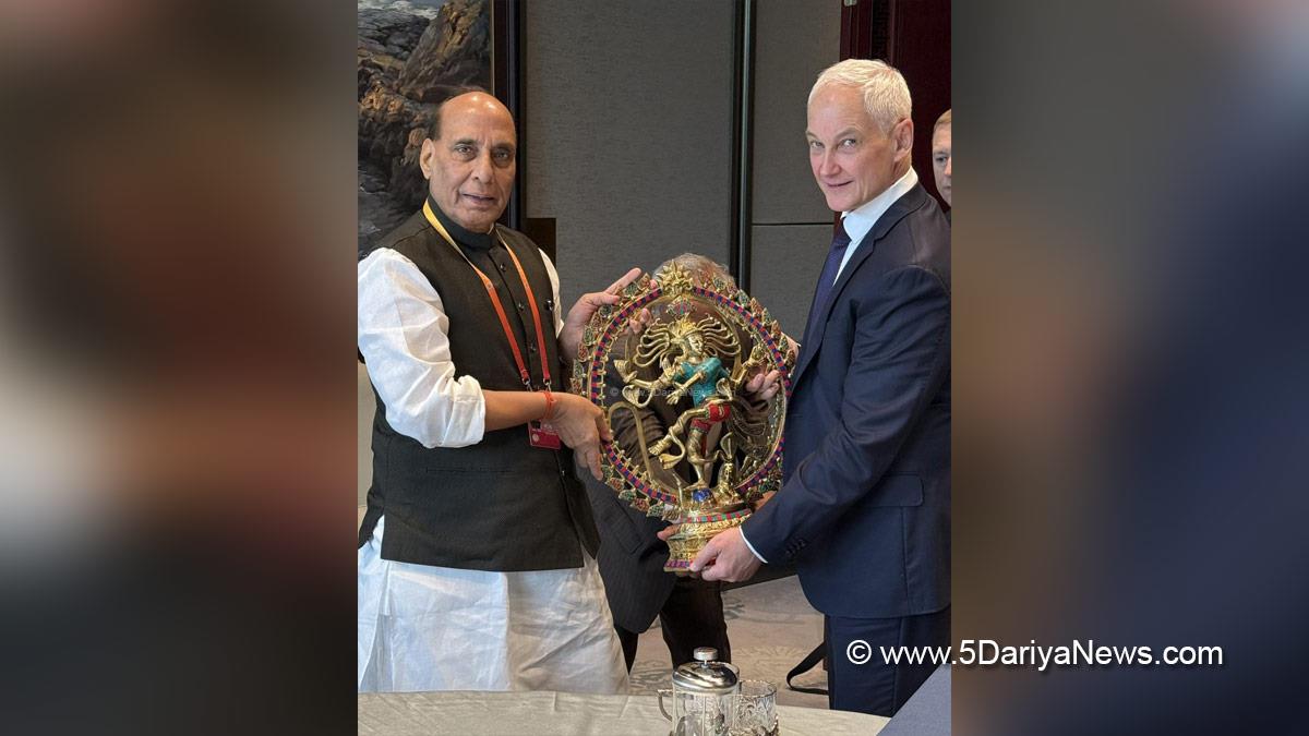 Rajnath Singh, Union Defence Minister, Defence Minister of India, BJP, Bharatiya Janata Party, Andrey Belousov, Russian Defence Minister, Shanghai Cooperation Organisation, SCO