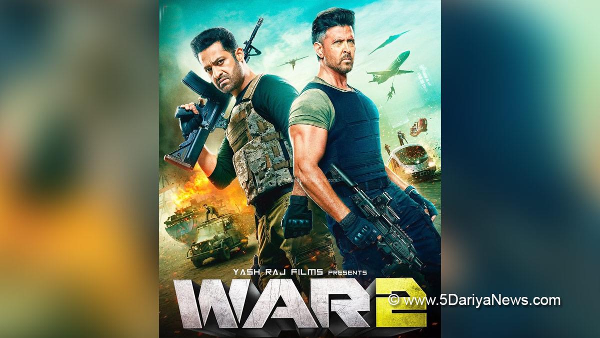 Bollywood, Hrithik Roshan, Jr NTR, War 2 Teaser, War 2, War 2 Release Date, War 2 Cast, War 2 Movie, War 2 Trailer, War 2 Jr NTR, NTR Jr War 2 first look, YRF Spy Universe, Hrithik Roshan War 2, Ayan Mukerji