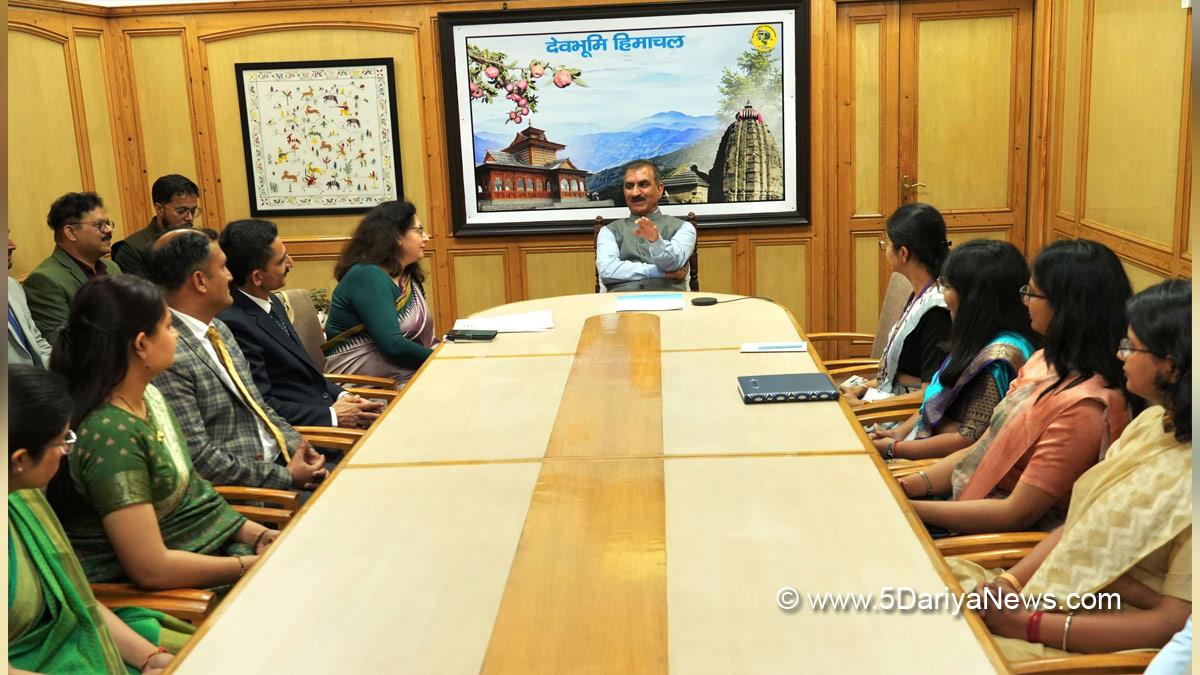Sukhvinder Singh Sukhu, Himachal Pradesh, Himachal, Congress, Indian National Congress, Himachal Congress, Shimla, Chief Minister of Himachal Pradesh