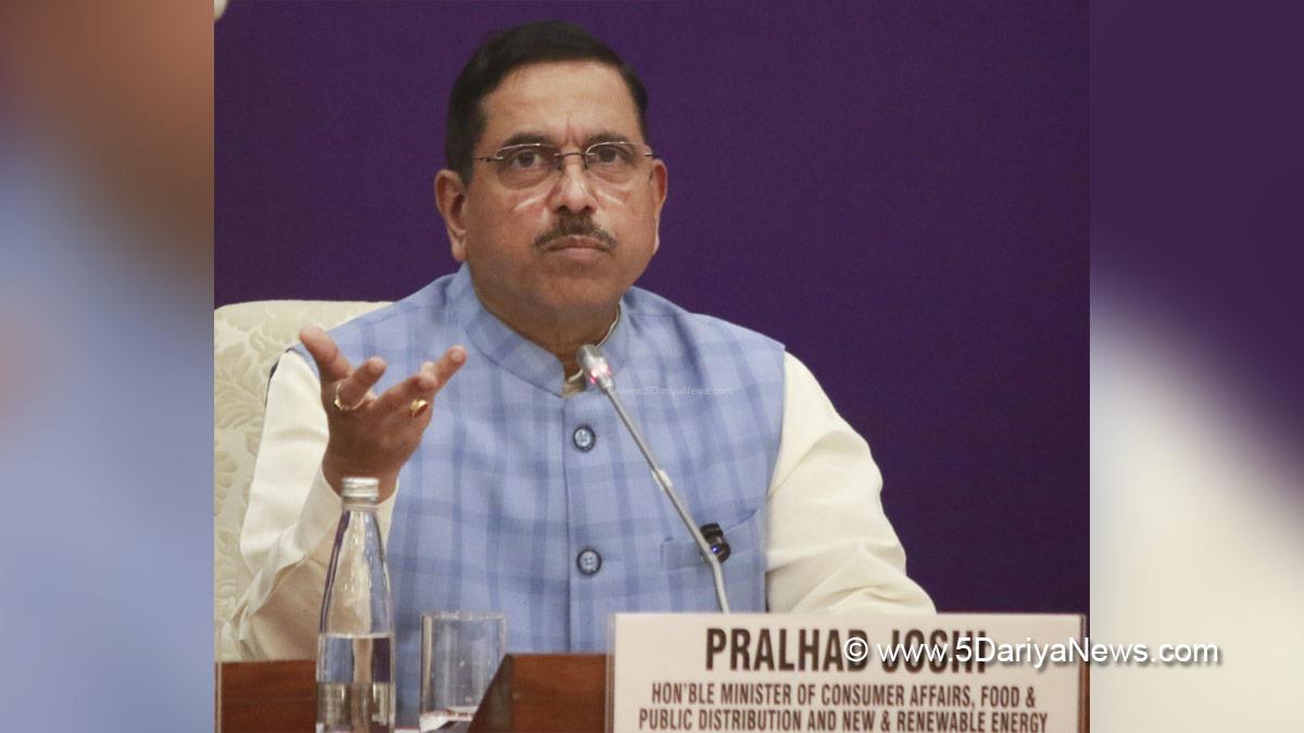 Pralhad Joshi, BJP, Bharatiya Janata Party, Union Minister For New And Renewable Energy, New And Renewable Energy Minister