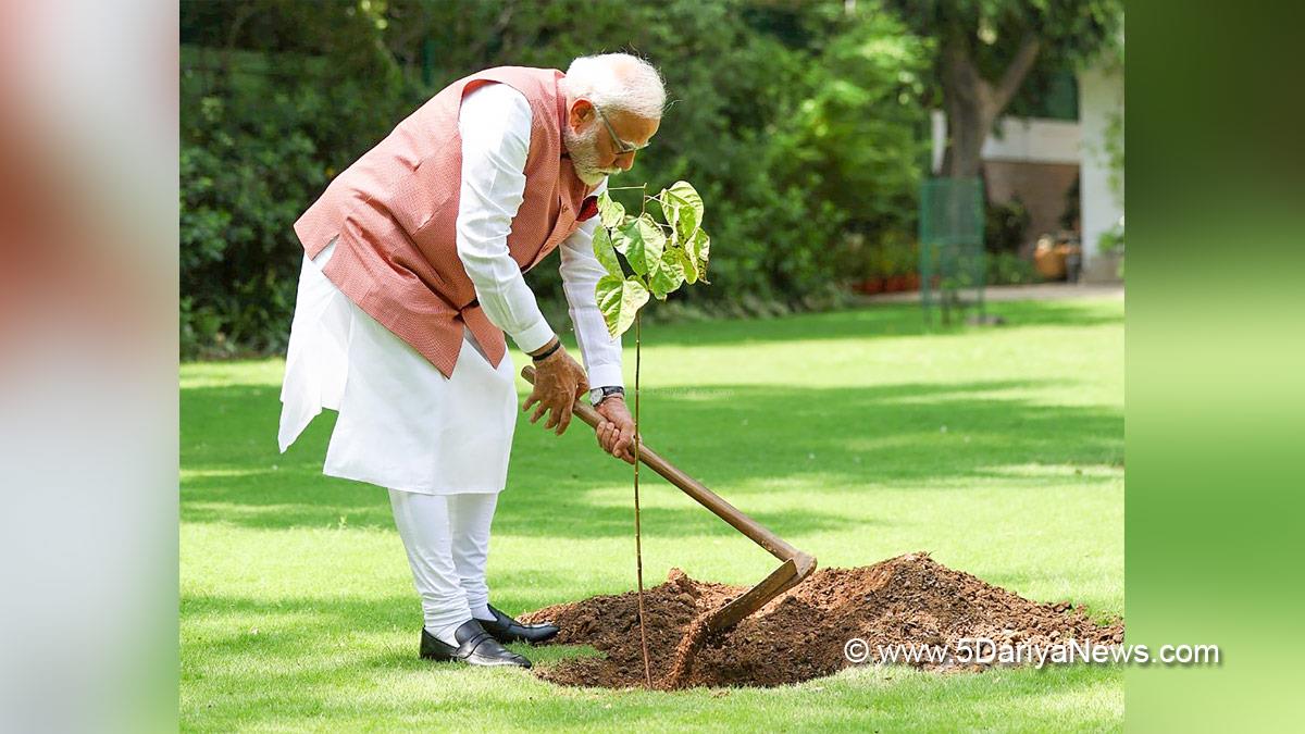 Narendra Modi, Modi, BJP, Bharatiya Janata Party, Prime Minister of India, Prime Minister, Narendra Damodardas Modi, Aravali Green Wall, Ek Ped Maa Ke Naam, World Environment Day