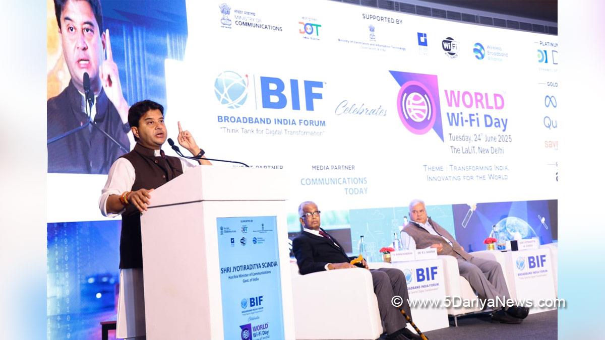 Jyotiraditya Scindia, Jyotiraditya Madhavrao Scindia, BJP, Bharatiya Janata Party, Union Communications Minister