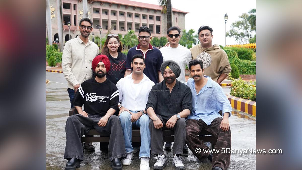 Bollywood, Diljit Dosanjh, Ahan Shetty, Sunny Deol, Varun Dhawan, Border 2, Border 2 Release Date, Border 2 Cast, Border 2 movie release Date, Border 2 Shooting, Border 2 Story