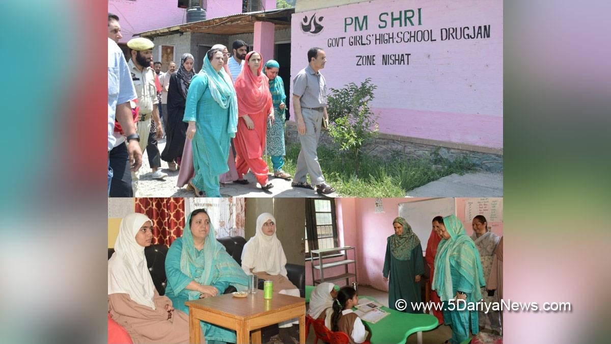Sakeena Masood, Sakeena Itoo, Jammu and Kashmir National Conference, National Conference, Kashmir, Jammu And Kashmir, GGHS Drugjan Dalgate