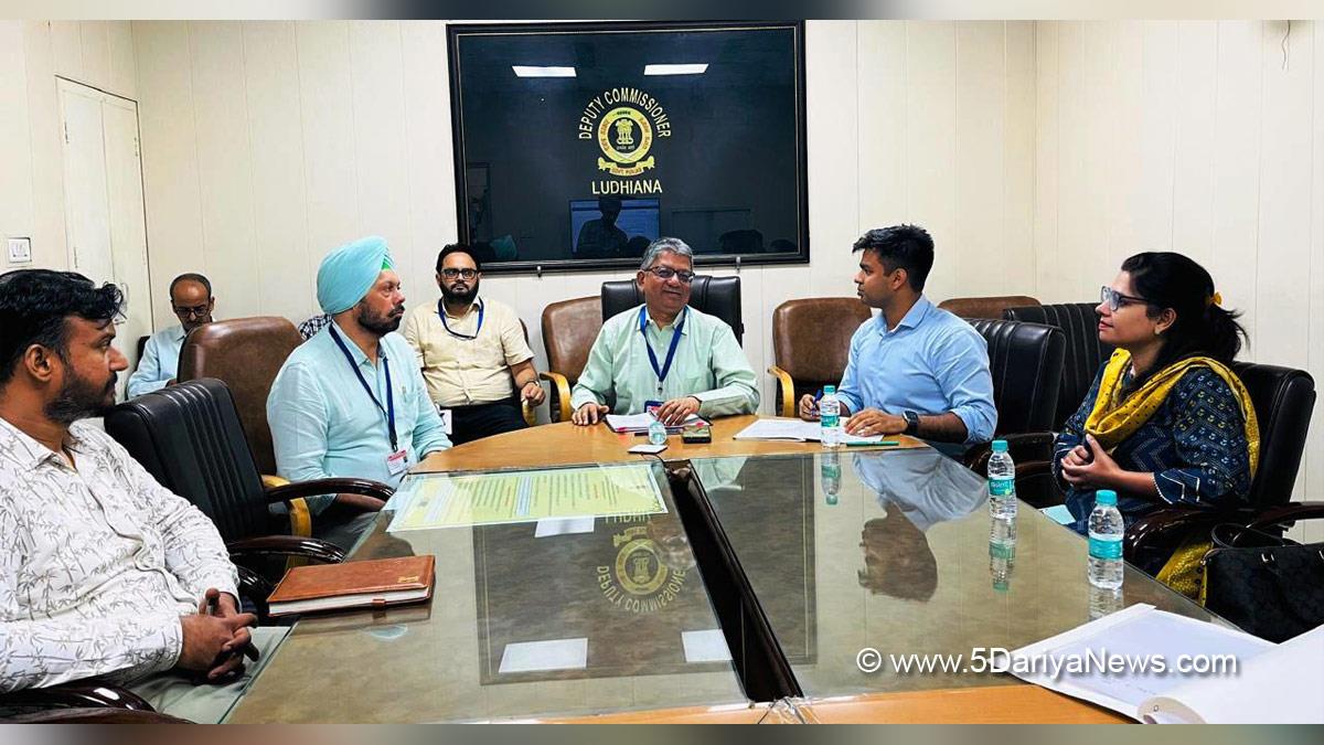 Himanshu Jain, DC Ludhiana, Ludhiana, Deputy Commissioner Ludhiana, Rajeev Kumar