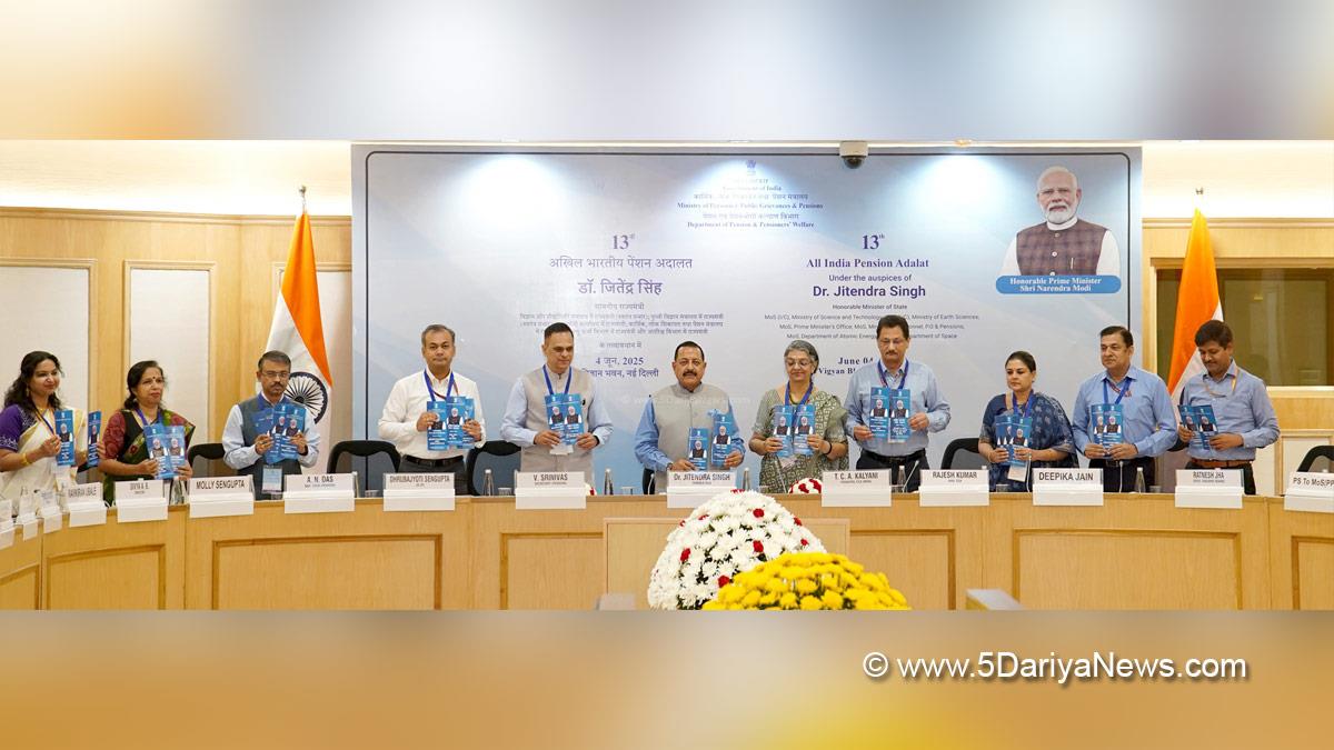 Dr Jitendra Singh, Bharatiya Janata Party, BJP, 13th All India Pension Adalat