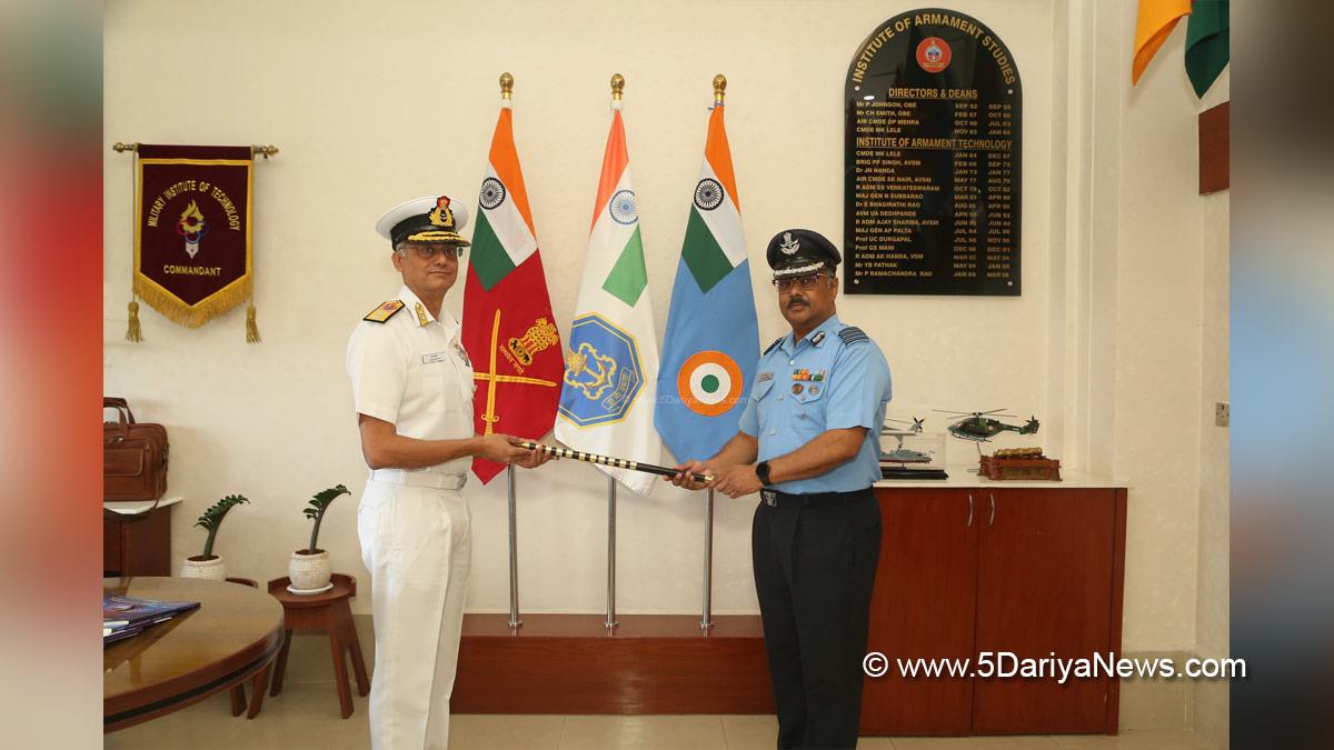 Military, Navy, Indian Navy, Rear Admiral V Ganapathy, Military Institute of Technology, MILIT, MILIT Pune, Pune