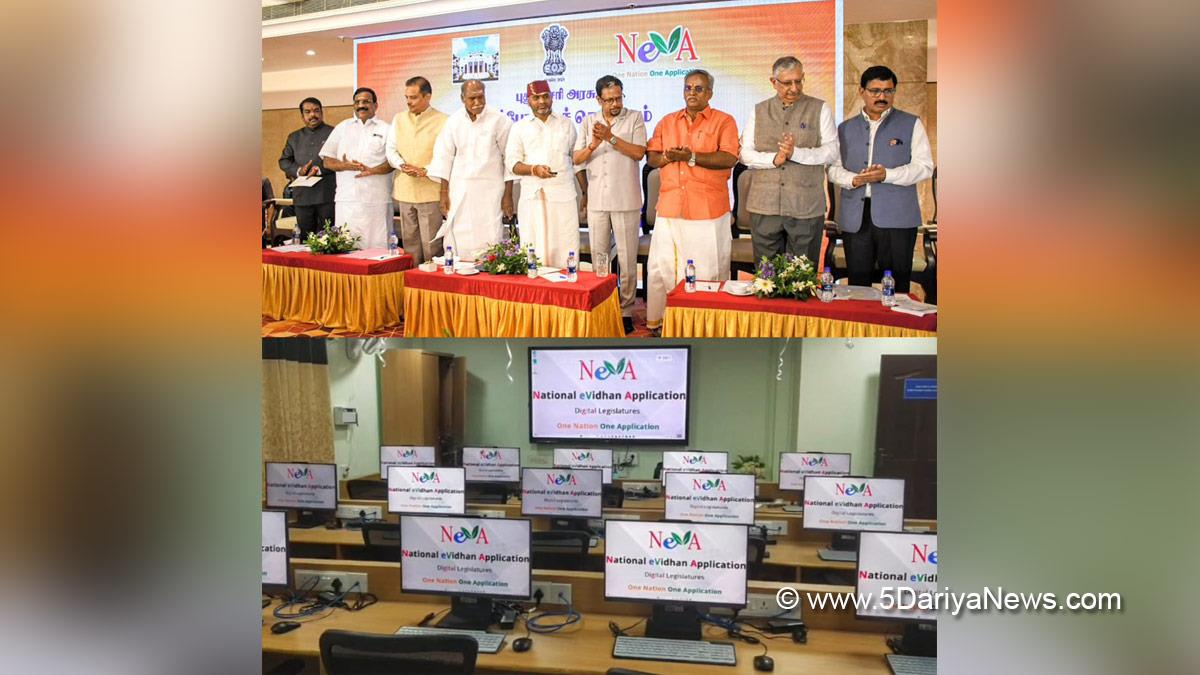 Dr Loganathan Murugan, BJP, Bharatiya Janata Party, Dr L Murugan, NeVA, Lieutenant Governor of Puducherry, K Kailashnathan, Chief Minister of Puducherry, N Rangasamy