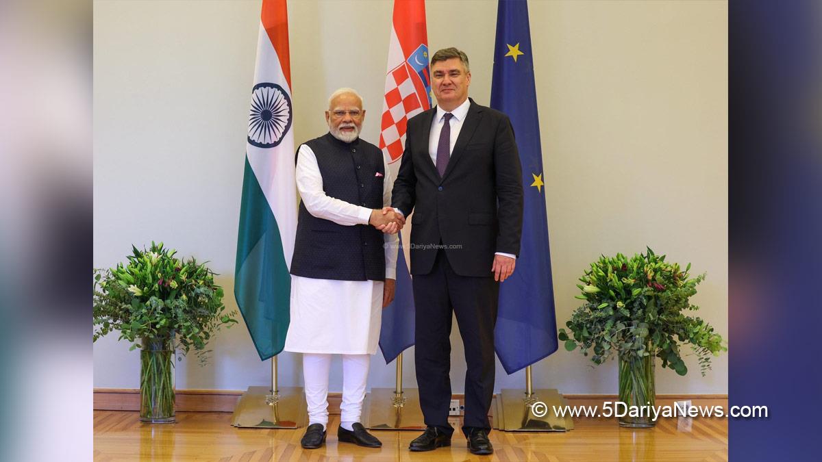 Narendra Modi, Modi, BJP, Bharatiya Janata Party, Prime Minister of India, Prime Minister, Narendra Damodardas Modi, Croatian President, Zoran Milanovic