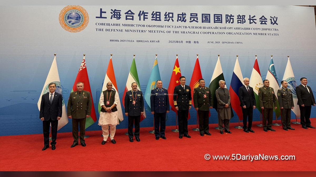 Rajnath Singh, Union Defence Minister, Defence Minister of India, BJP, Bharatiya Janata Party, Qingdao, China, Shanghai Cooperation Organisation, Weapons of Mass Destruction