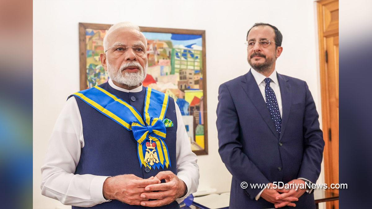 Narendra Modi, Modi, BJP, Bharatiya Janata Party, Prime Minister of India, Prime Minister, Cyprus Prez, India Cyprus Talks