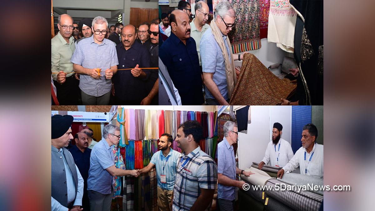 Omar Abdullah, Chief Minister of JK, Jammu and Kashmir National Conference, National Conference, Srinagar, Kashmir, Jammu And Kashmir, Jammu, Surinder Kumar Choudhary, Nasir Aslam Wani, Jammu and Kashmir Trade Promotion Organisation, JKTPO, Wool and Woollens Export Promotion Council, WWEPC