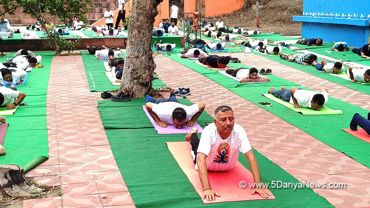 Rajesh Sharma, Rajesh Kumar Sharma, Samba, Deputy Commissioner Samba, Kashmir, Jammu And Kashmir, Jammu, District Administration Samba, International Yoga Day