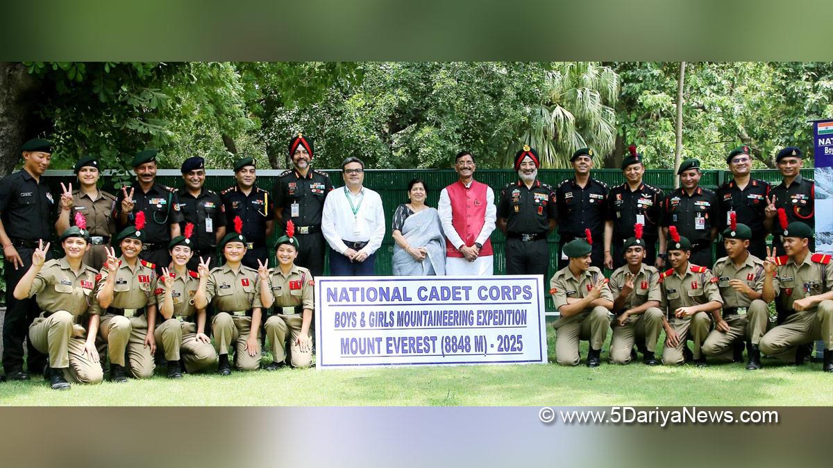 Sanjay Seth, Bharatiya Janata Party, BJP, National Cadet Corps, NCC, NCC Everest 2025, Mount Everest
