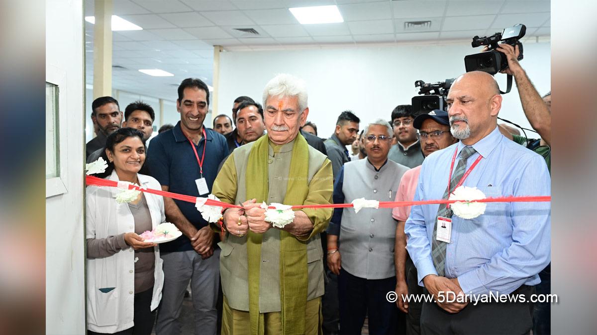 Manoj Sinha, Lieutenant Governor JK, Raj Bhavan, Jammu, Srinagar, Kashmir, Jammu And Kashmir, Shri Amarnath Ji Yatra, Shri Amarnathji Yatra 2025, Amarnathji Yatra, Amarnathji Yatra 2025, Shri Amarnath Ji Pilgrimage, Shri Amarnathji Shrine Board, SASB, SANJY 2025, Jatin Kishore, Ganderbal, Deputy Commissioner Ganderbal, DC Ganderbal