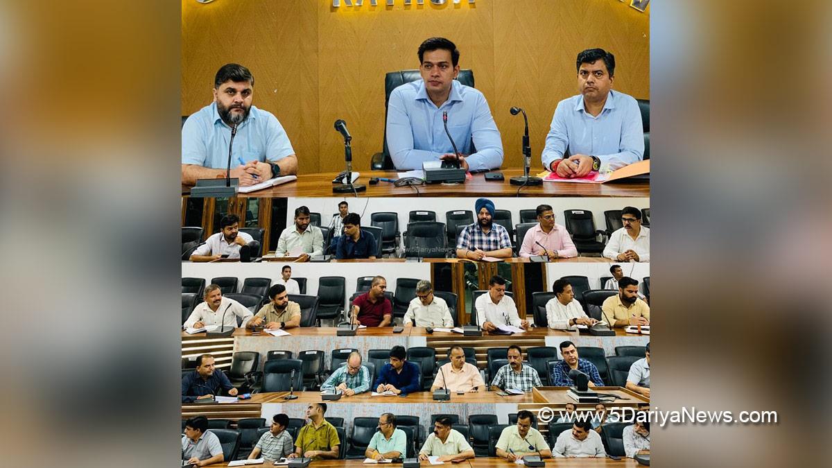 Rakesh Minhas, Dr Rakesh Minhas, Kathua, DDC Kathua, District Development Commissioner Kathua, Kashmir, Jammu And Kashmir, Jammu, District Administration Kathua, Shri Amarnath Ji Yatra, Shri Amarnathji Yatra 2025, Amarnathji Yatra, Amarnathji Yatra 2025, Shri Amarnath Ji Pilgrimage, Shri Amarnathji Shrine Board, SASB, SANJY 2025