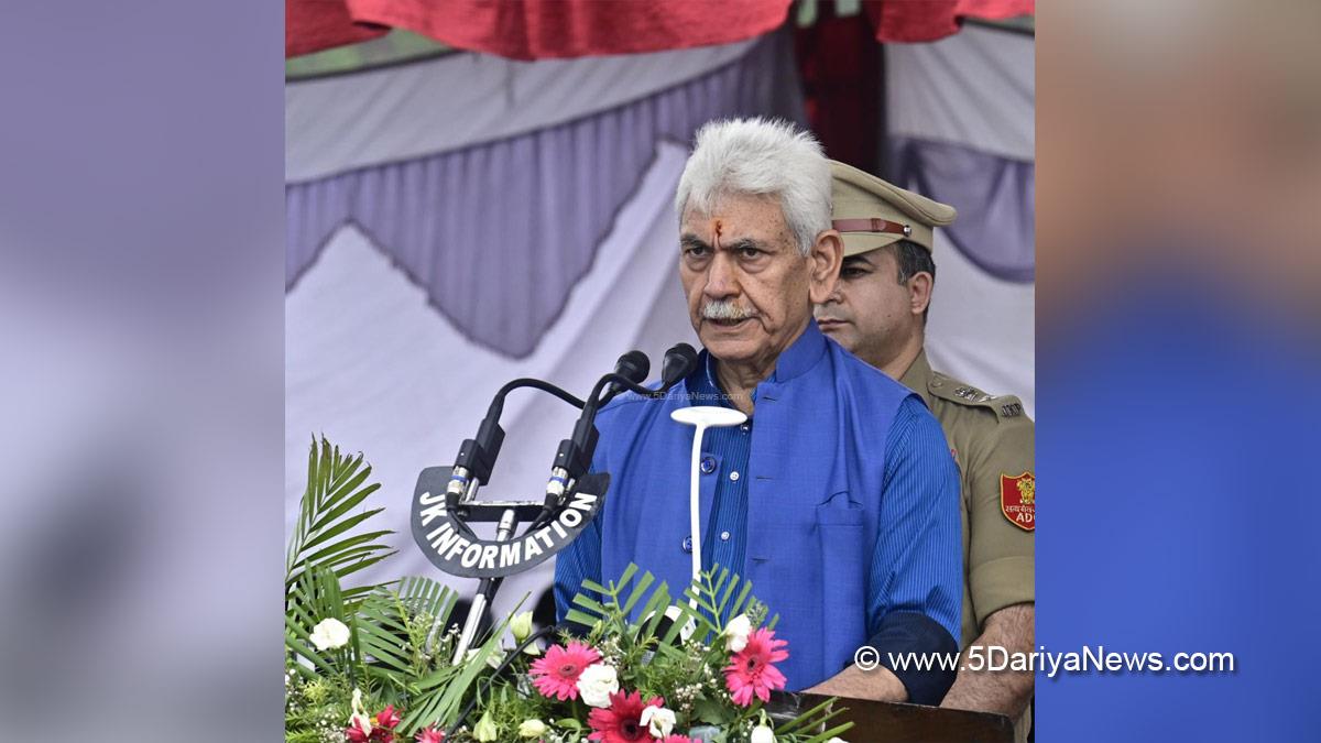 Manoj Sinha, Jammu and Kashmir, Jammu and Kashmir Lt Governor, Lt Governor Manoj Sinha, Manoj Sinha News, Manoj Sinha Governor
