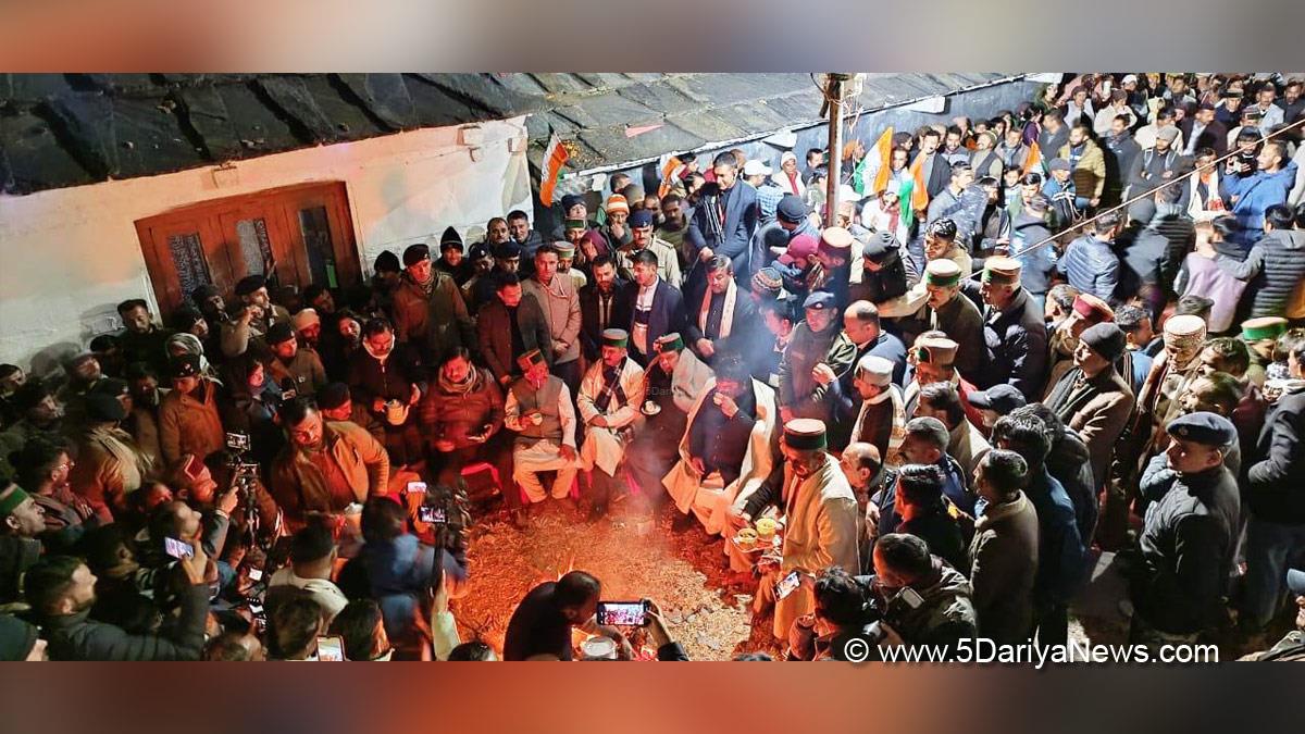 Sukhvinder Singh Sukhu, Himachal Pradesh, Himachal, Congress, Indian National Congress, Himachal Congress, Shimla, Chief Minister of Himachal Pradesh