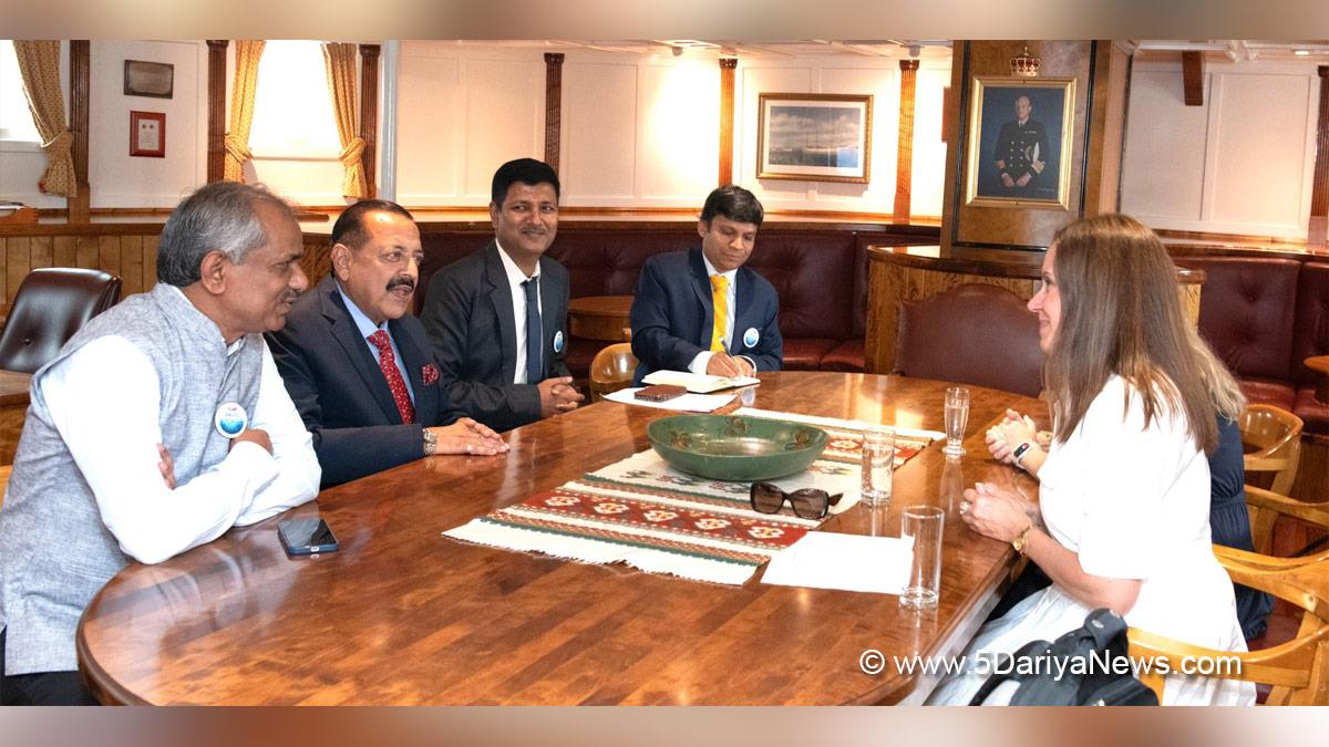 Dr Jitendra Singh, Bharatiya Janata Party, BJP, Marianne Sivertsen Ness, 3rd United Nations Ocean Conference, UNOC3