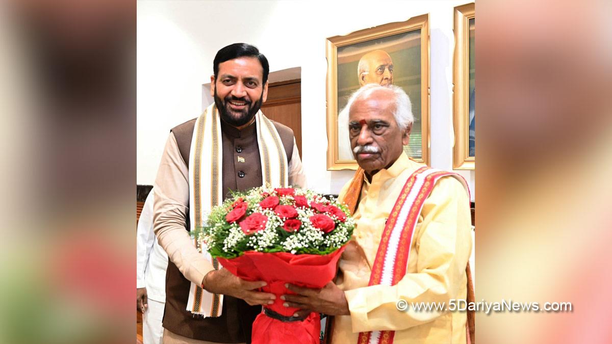 Nayab Singh Saini, Haryana, Bharatiya Janata Party, BJP, Haryana Chief Minister, Chief Minister of Haryana, BJP Haryana, Bandaru Dattatreya, Haryana Governor, Ek Ped Maa Ke Naam