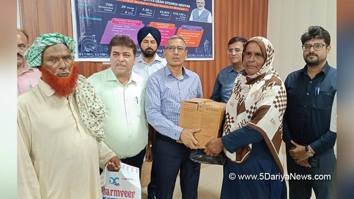 Rajesh Sharma, Rajesh Kumar Sharma, Samba, Deputy Commissioner Samba, Kashmir, Jammu And Kashmir, Jammu, District Administration Samba, Dharti Aaba Janjatiya Gram Utkarsh Abhiyan