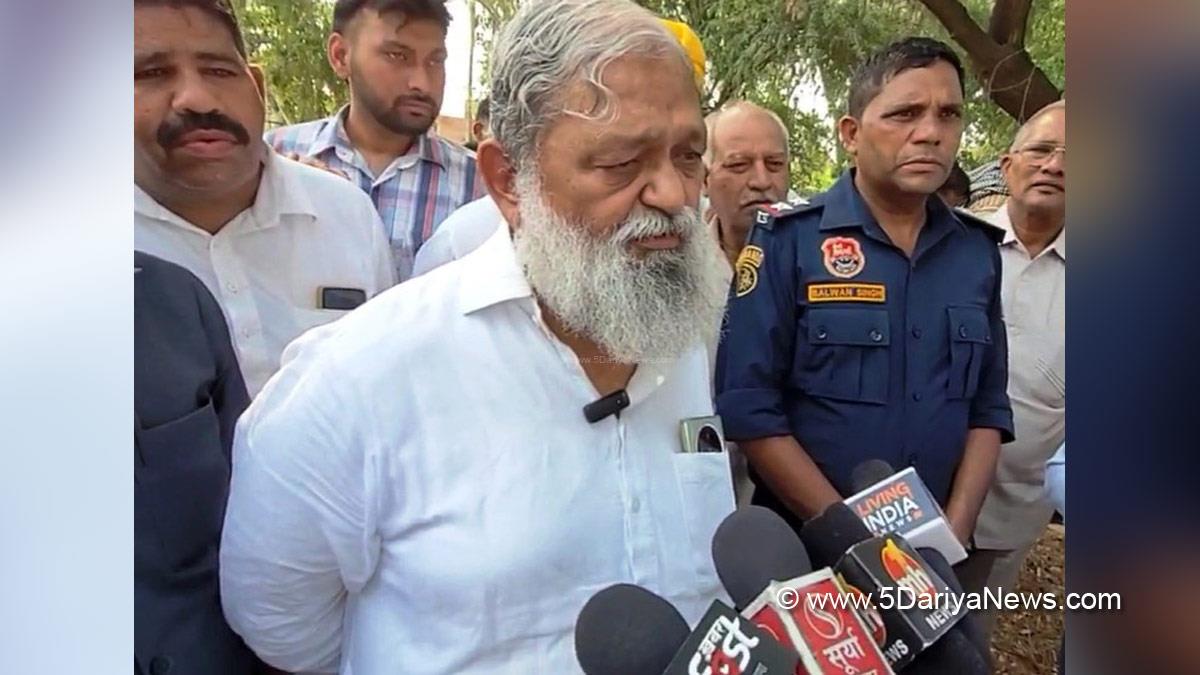 Anil Vij, Haryana, Ambala, Bharatiya Janata Party, BJP, BJP Haryana