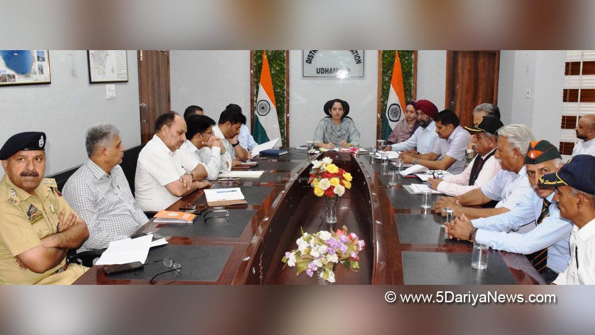Saloni Rai, Udhampur, DDC Udhampur, District Development Commissioner Udhampur, Kashmir, Jammu And Kashmir, Jammu, District Administration Udhampur