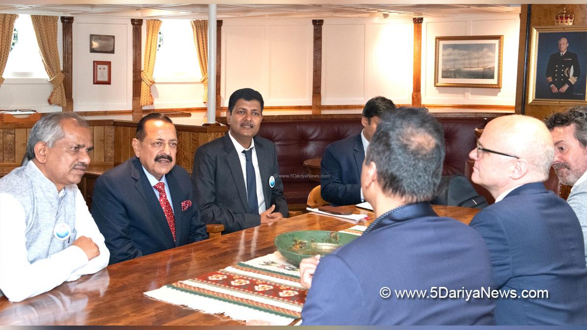 Dr Jitendra Singh, Bharatiya Janata Party, BJP, United Nations Ocean Conference, Vidar Helgesen