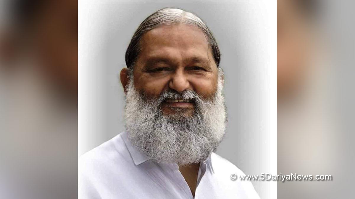 Anil Vij, Haryana, Ambala, Bharatiya Janata Party, BJP, BJP Haryana