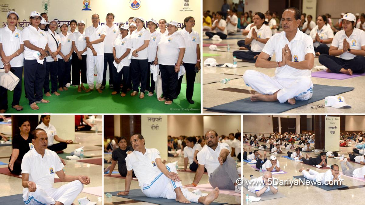Shivraj Singh Chouhan, Shivraj Chauhan, BJP, Bharatiya Janata Party, 11th International Day of Yoga, International Day of Yoga, Yoga Day, International Day of Yoga 2025
