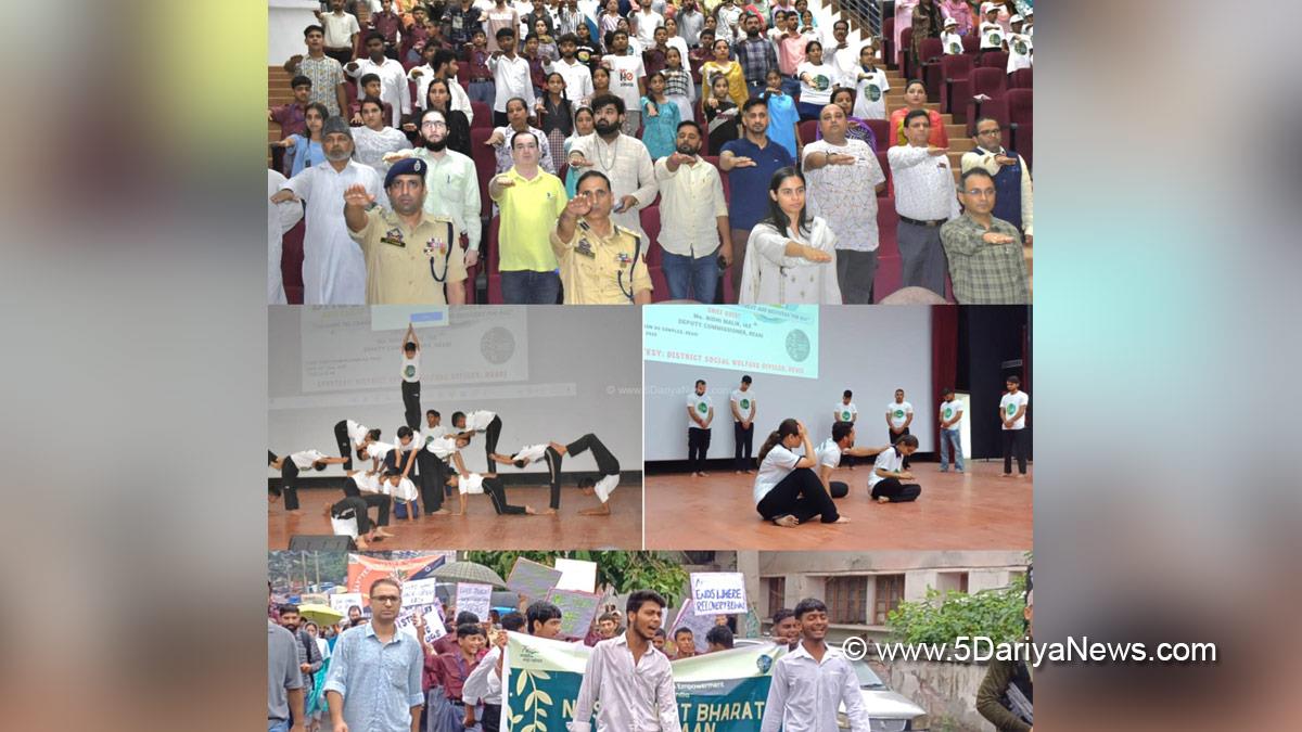 Nidhi Malik, Reasi, Deputy Commissioner Reasi, Kashmir, Jammu And Kashmir, Jammu, District Administration Reasi, International Day Against Drug Abuse