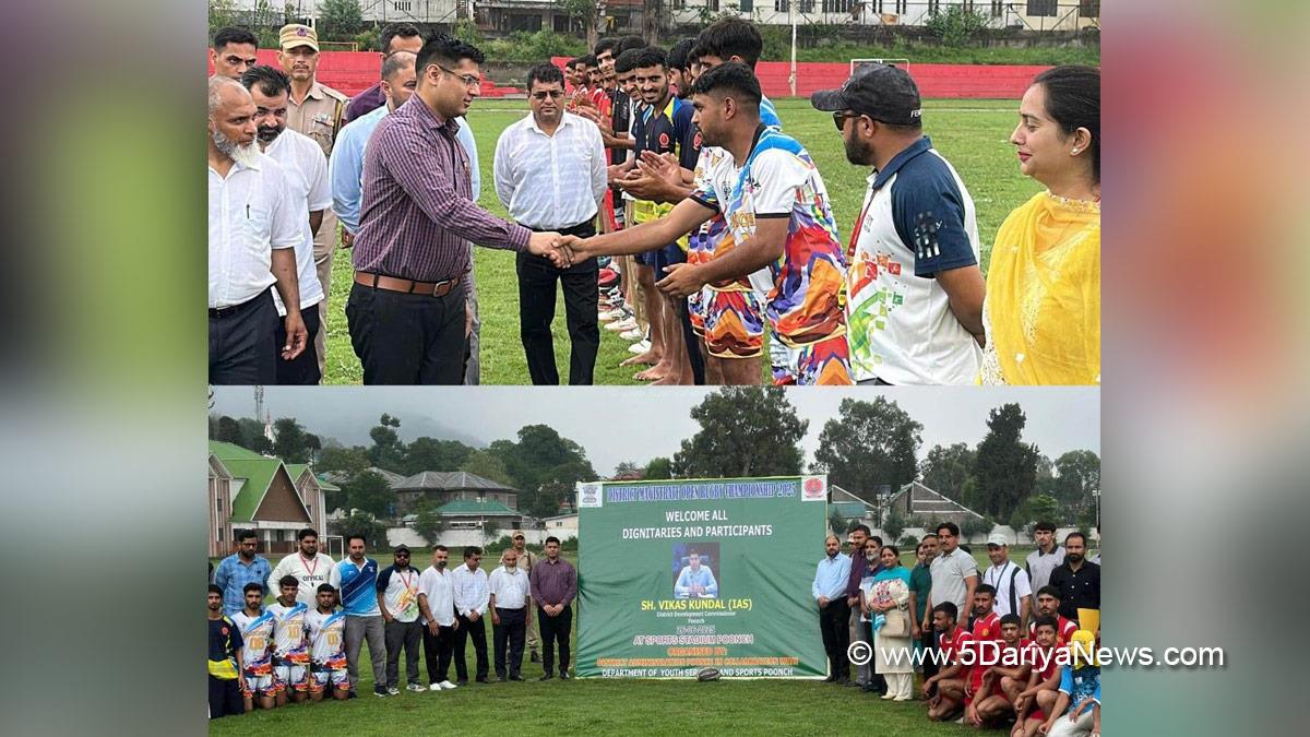 Vikas Kundal, Poonch, Deputy Commissioner Poonch, Kashmir, Jammu And Kashmir, Jammu, District Administration Poonch, District Magistrate Open Rugby Championship 2025