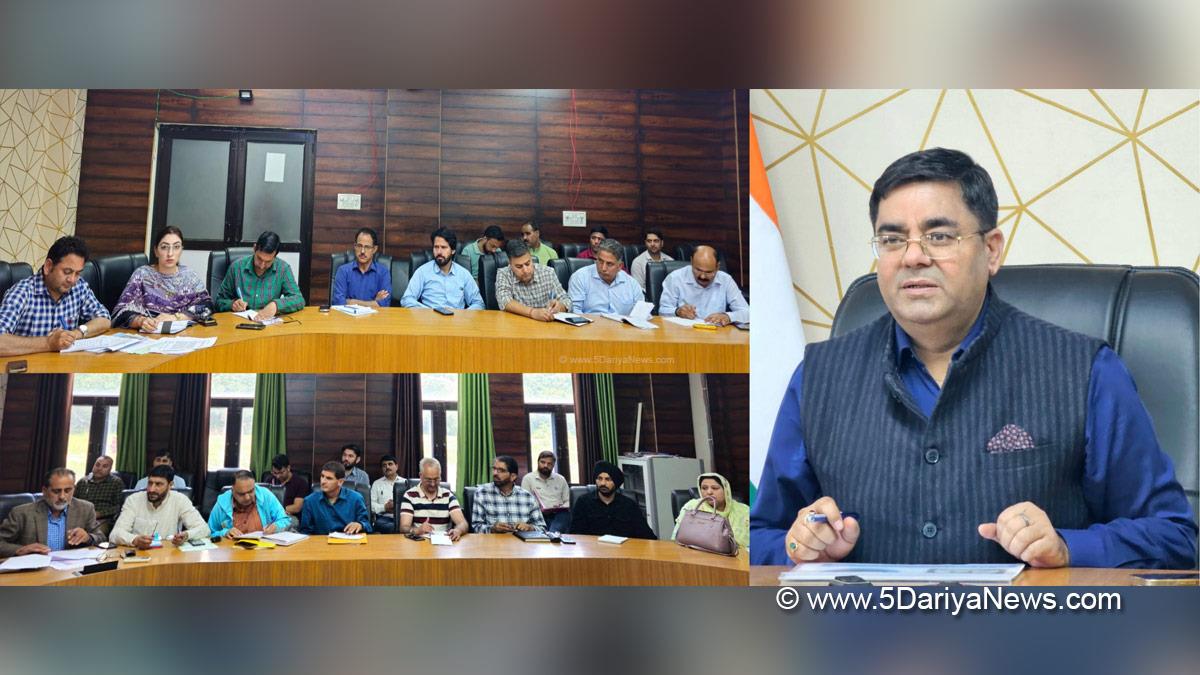 Rajesh Kumar Shavan, Kishtwar, DDC Kishtwar, District Development Commissioner Kishtwar, Kashmir, Jammu And Kashmir, Jammu, District Administration Kishtwar