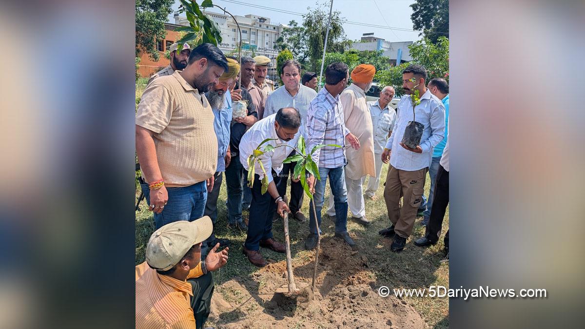 Satish Sharma, Srinagar, Jammu and Kashmir National Conference, National Conference, Kashmir, Jammu And Kashmir, Jammu, World Environment Day, Ek Ped Maa Ke Naam