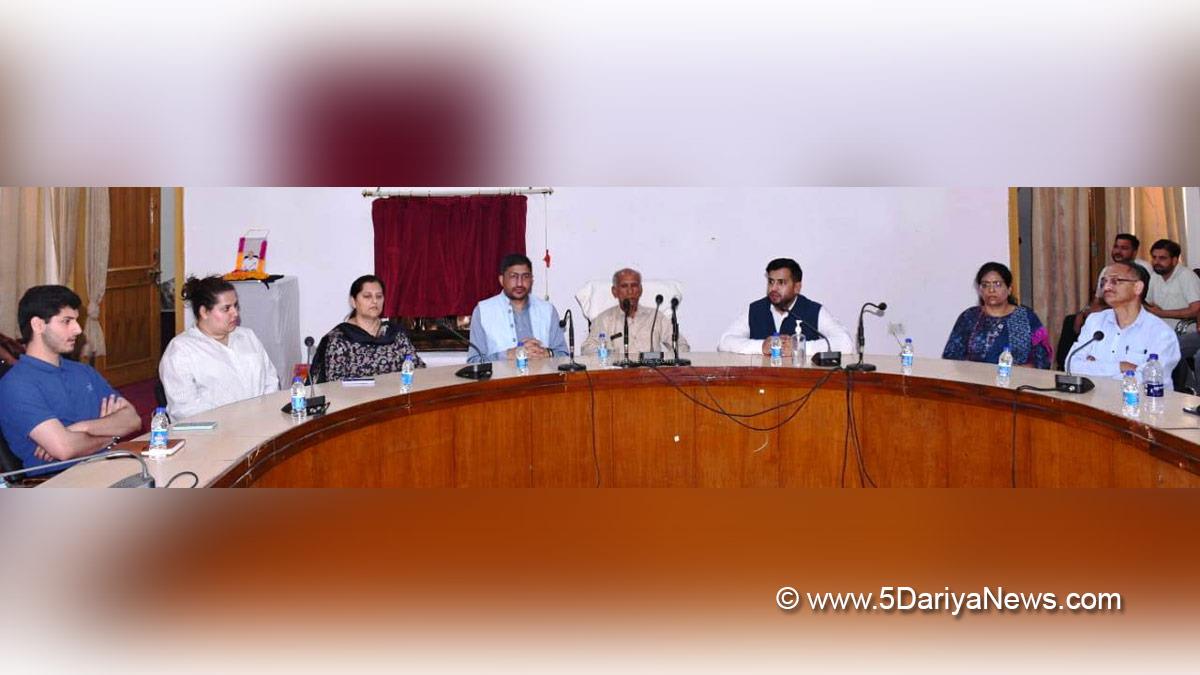 Abhishek Sharma, Rajouri, DDC Rajouri, District Development Commissioner Rajouri, Kashmir, Jammu And Kashmir, Jammu, District Administration Rajouri, Dr Raj Kumar Thapa