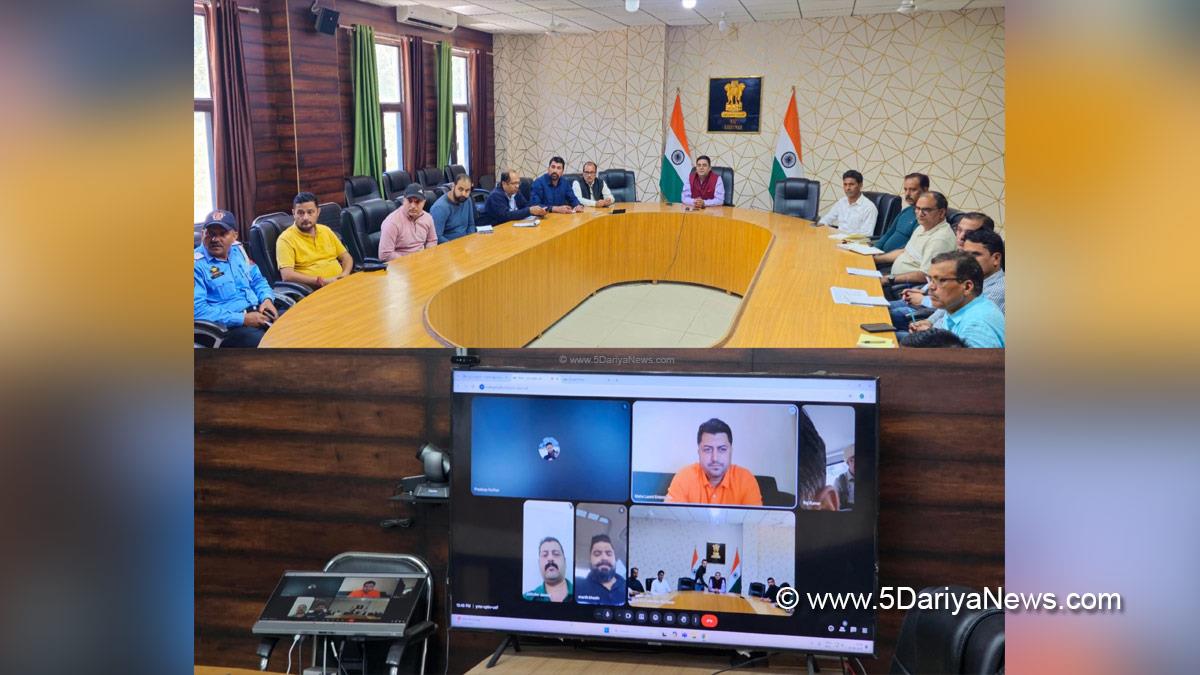 Rajesh Kumar Shavan, Kishtwar, DDC Kishtwar, District Development Commissioner Kishtwar, Kashmir, Jammu And Kashmir, Jammu, District Administration Kishtwar