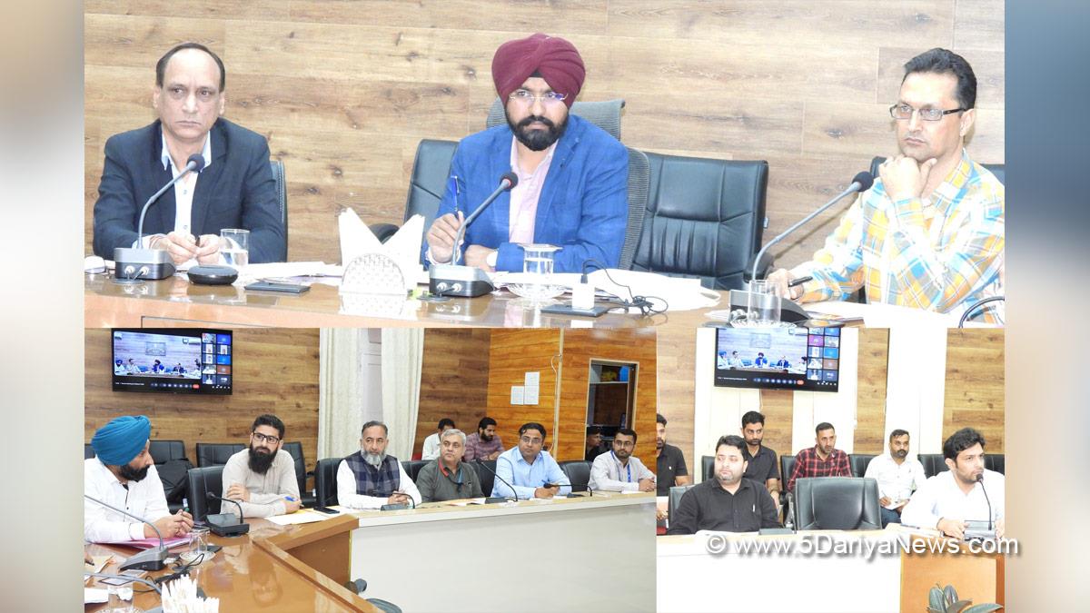 Harvinder Singh, Doda, Deputy Commissioner Doda, Kashmir, Jammu And Kashmir, Jammu, District Administration Doda, District Level Implementation Committee, DLIC, Mission YUVA