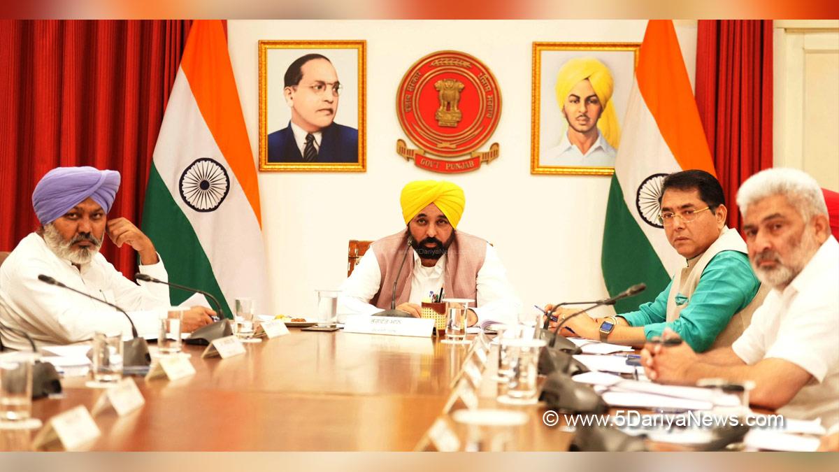 Bhagwant Mann, Bhagwant Singh Mann, AAP, Aam Aadmi Party, Aam Aadmi Party Punjab, AAP Punjab, Government of Punjab, Punjab Government, Punjab, Chief Minister Of Punjab, Cabinet Decision Punjab