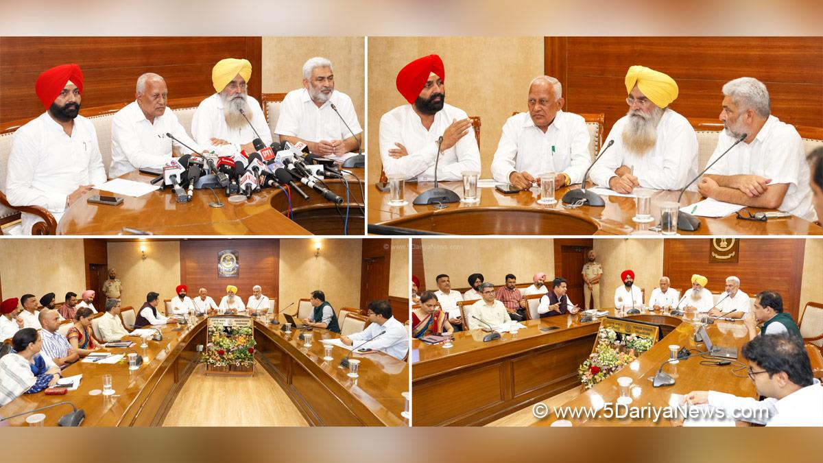 Barinder Kumar Goel, Barinder Kumar Goyal, AAP, Aam Aadmi Party, Aam Aadmi Party Punjab, AAP Punjab, Government of Punjab, Punjab Government, Gurmeet Singh Khuddian, Lal Chand Kataruchak, Laljit Singh Bhullar